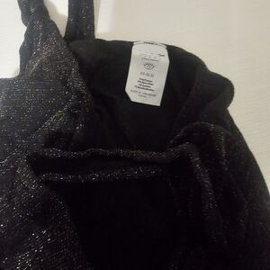 Shimmering Black Bodysuit